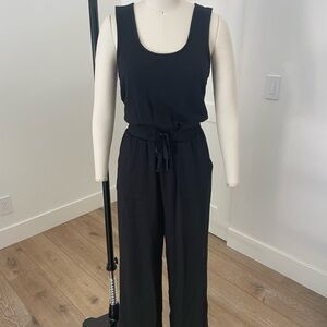 Z Supply Classic Black Sleeveless Jumpsuit